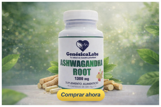 Ashwagandha Vital Root- Menos estrés, más balance 100% Efectivo