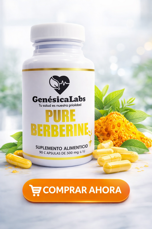 GlucoBalance Berberina Premium-Equilibra tu glucosa y recupera tu energía 100% Efectivi