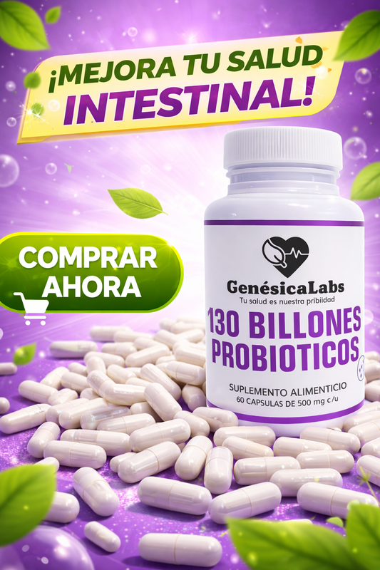 Probióticos Premium- Salud intestinal en cada cápsula 100% Efectivo